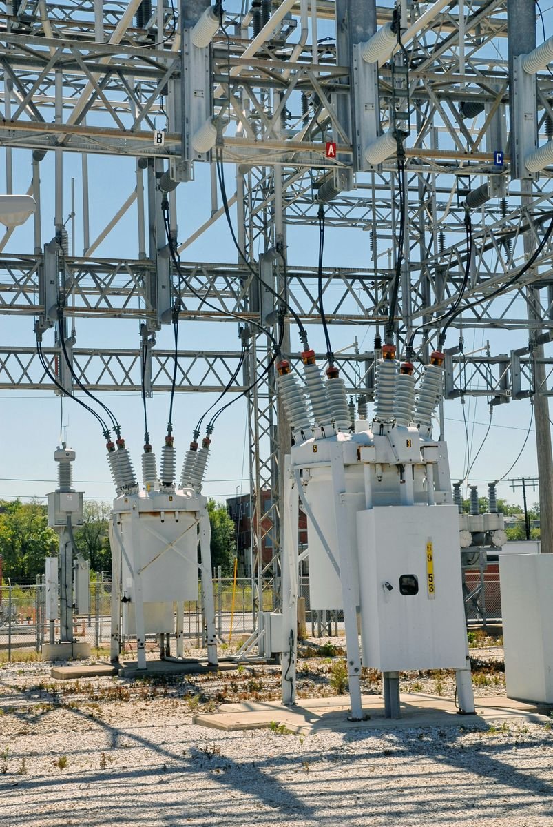 Subestación eléctrica industrial